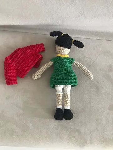 Amigurumi chiquinha turma do chaves  - Foto 3