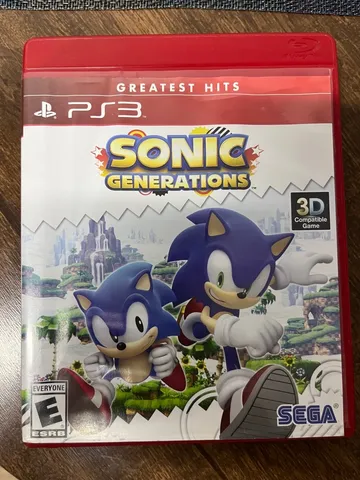 Jogo Sonic Generations - PS3 - curitiba - sonic ps3 são paulo - sonic ps3  rio de janeiro - Brasil Games - Console PS5 - Jogos para PS4 - Jogos para  Xbox