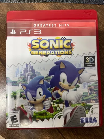 Jogo Sonic Generations - Ps3