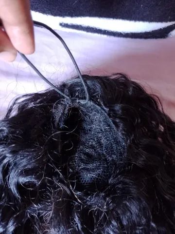 Aplique para cabelo rabo de cavalo  - Foto 5