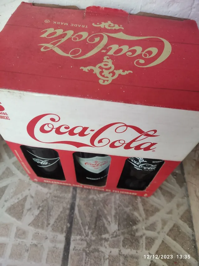 5 Geloucos Raros Coca-Cola, Produto Vintage e Retro Coca-Cola Usado  45179754