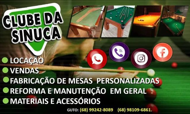 Manutencao de sinuca  +75 anúncios na OLX Brasil