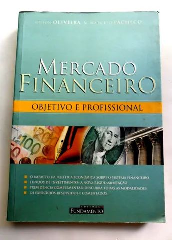 Mercado financeiro objetivo e profissional gilson oliveira livro em otimo estado