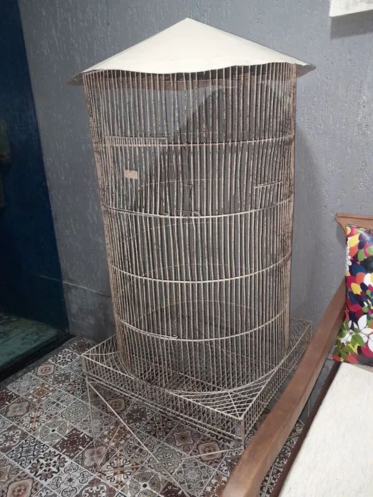 Gaiola para pássaros grande - Foto 2