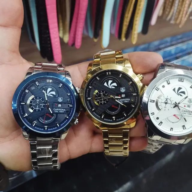 Rel gio TAG HEUER carreira entrega gr tis Acess rios S o