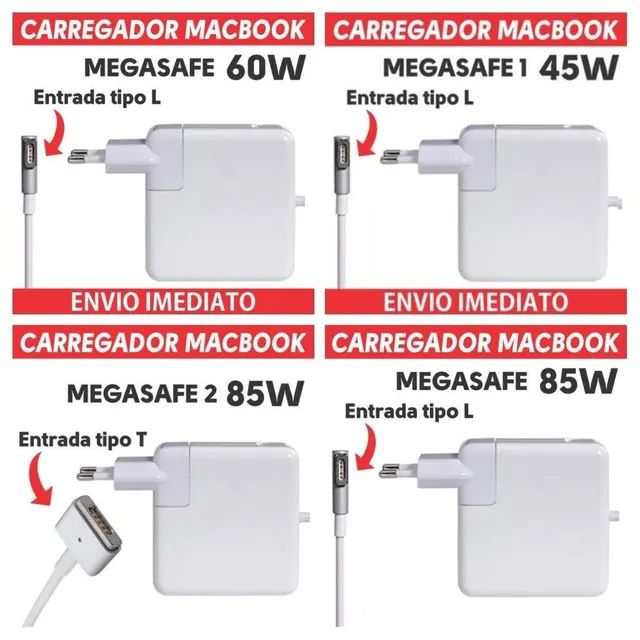 Fontes de Macbook pró e air (entrega)
