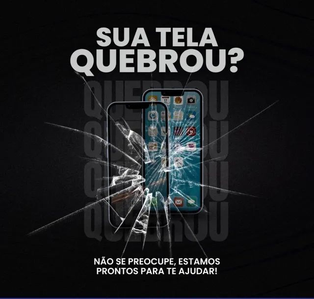 Troca de Tela iphone Android Samsung MOTOROLA xiaomi