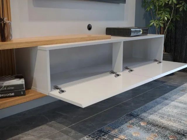 Home P/TV Até 60Polegadas Suspenso 1.60M. São Produtos Novos Direto de Fábrica P/Sua Casa. - Foto 5