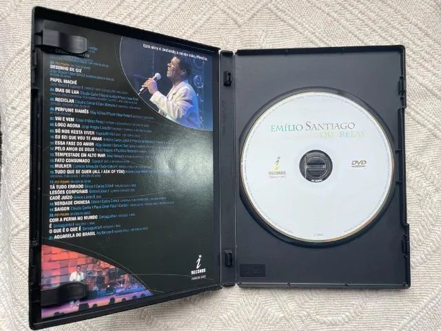 DVD Emílio Santiago - O Melhor das Aquarelas - Foto 3