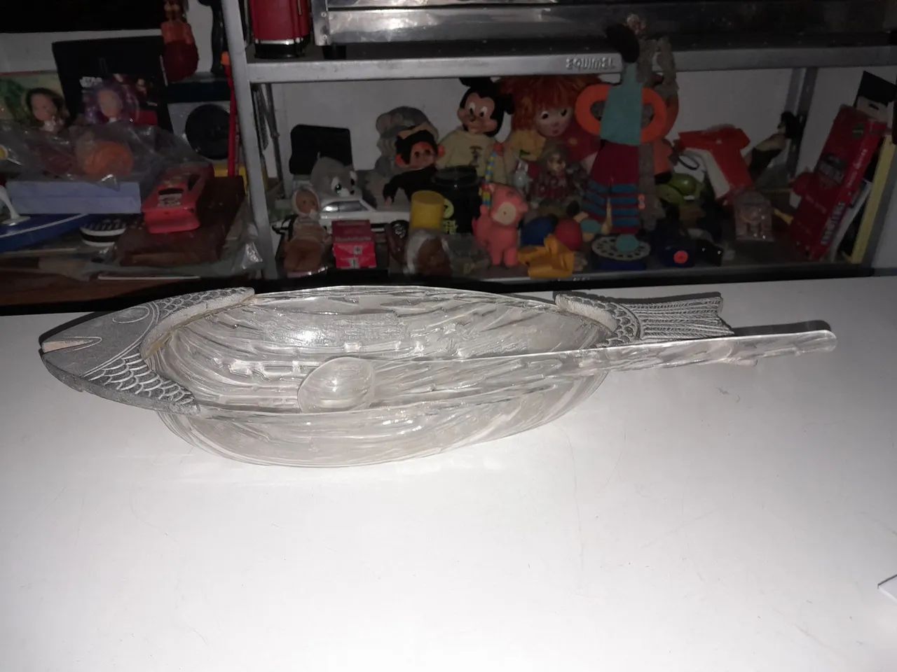 Conjunto em forma de Peixe de acrílico para Servir - Foto 4