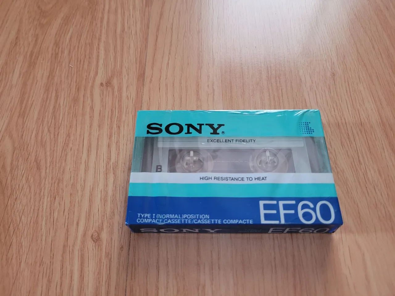 Fita K7 Sony EF60 Lacrada