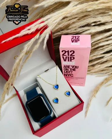 Kit relógio smartwatch D20 + colar e brincos fazemos entrega  - Foto 4