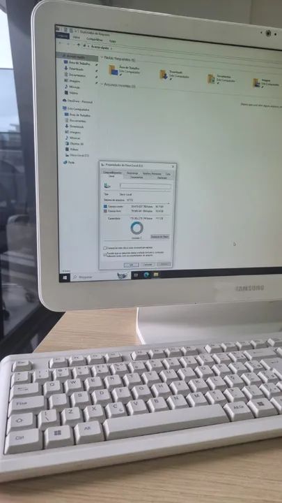 All in one Samsung 120gb SSD, 8gb Ram, HDMI, WiFI, Rede - Foto 2