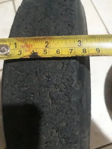 Roda Maciça 335x80 Com Rolamento de Rolete Capacidade 250kg - Foto 6
