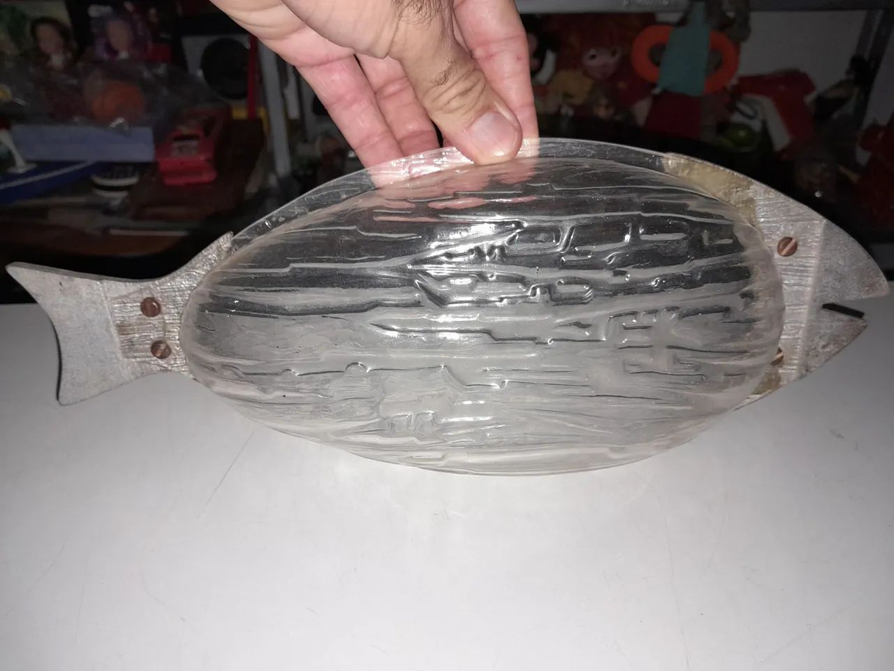 Conjunto em forma de Peixe de acrílico para Servir - Foto 2