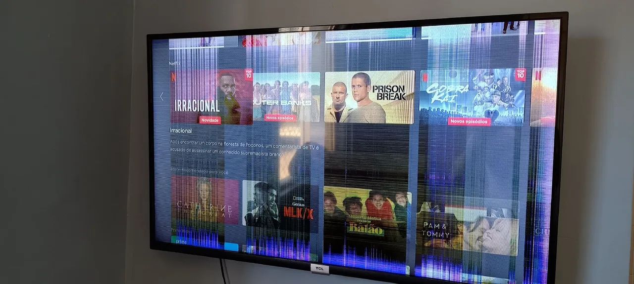 TV 42" com problema na tela  - Foto 2