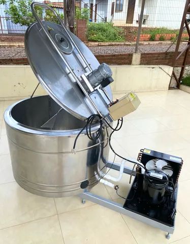 Tanque Resfriador 330 Litros de Leite Caldas Água Sucos 