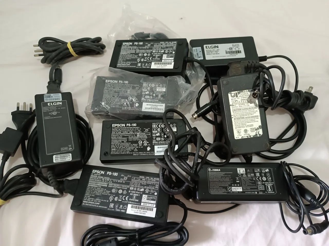 Carregadores para Impressoras Térmica - vários modelos