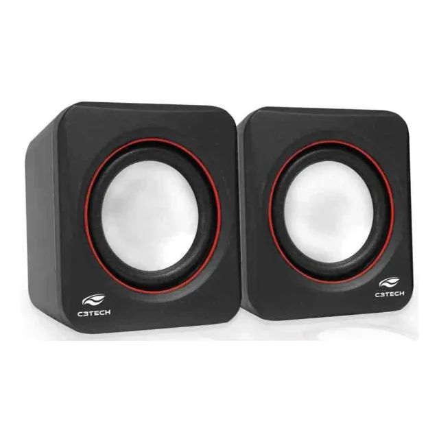 Caixa de Som C3Tech SP-301BK 3W Rms -  WZetta