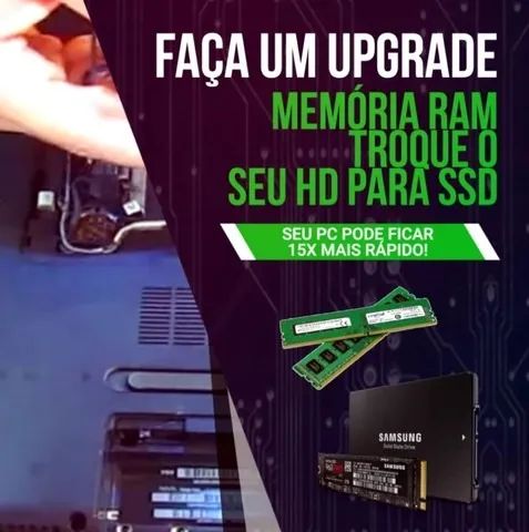 SSD Instalação a domicilio com Windows e office