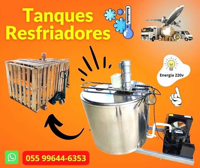 Tanque de Leite Resfriador 550 Litros Iox Caldas Sucos Água  - Foto 6