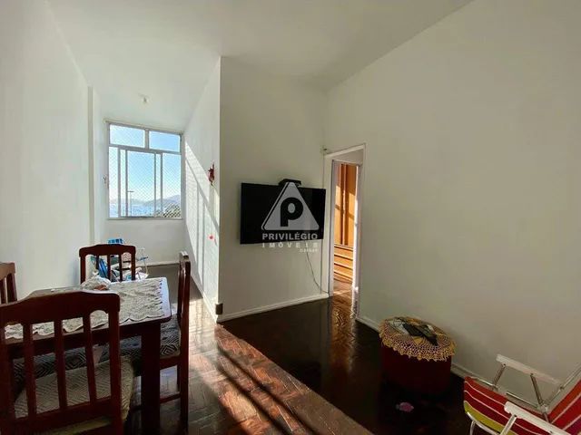 Quarto e sala em Botafogo, vaga e vista Enseada. - Foto 4