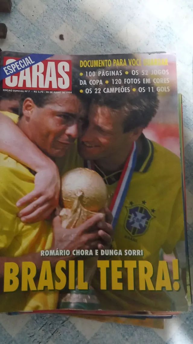 17 ediçoes da revista Placar das copas de 1982 a 2002 - Foto 4