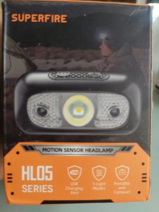 Lanternas de Cabeça com sensor - Foto 2