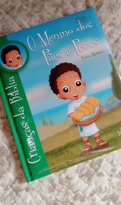 Livro Infantil Cristão: Col. Crianças da Bíblia: O Menino dos Pães e dos Peixes