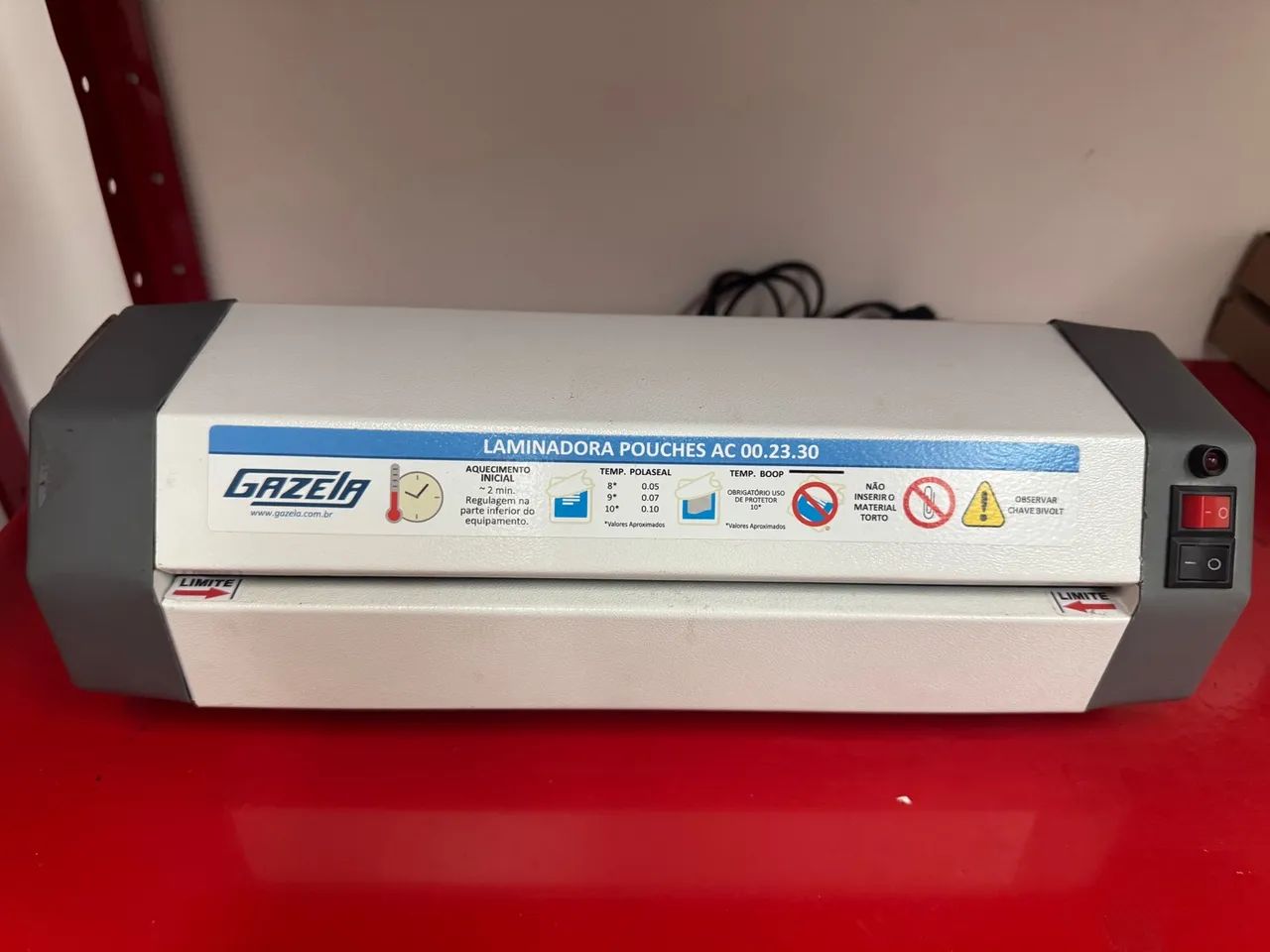 Laminadora PLASTIFICADORA Gazela
