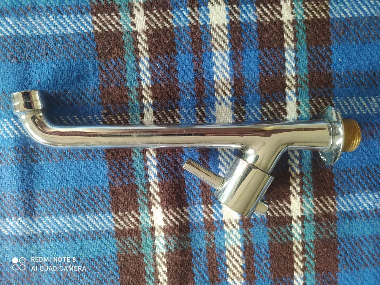 Torneira de Cozinha em Aço Inox 24cm 1/4 volta 