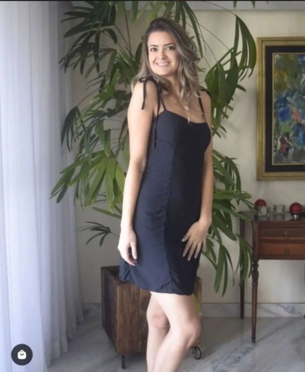 Vestido preto M ou G