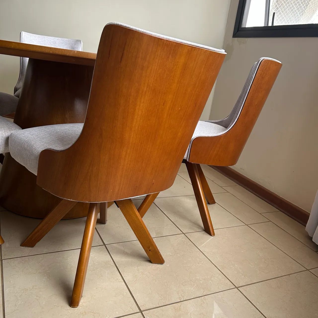 Conjunto Mesa e Cadeiras Sala Jantar 65576100792450124