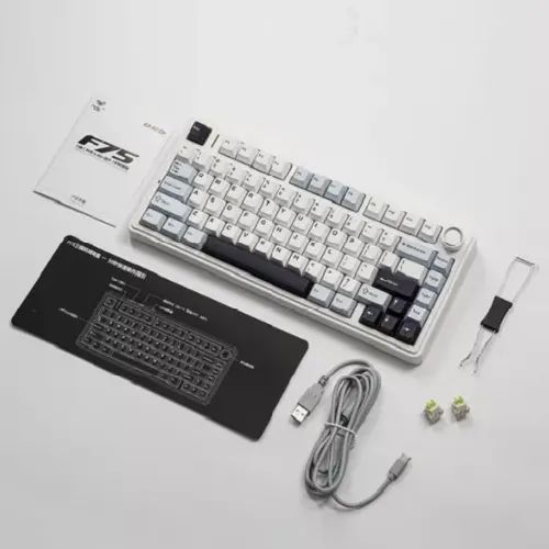 Teclado Mecânico sem fio Aula F75 - Foto 3