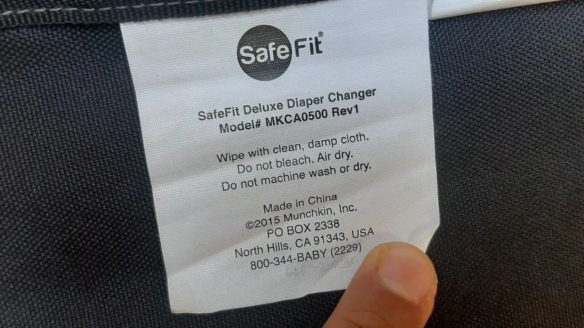 Trocador Portátil Impermeável para Bebês - Prático, Compacto e Durável - Foto 5