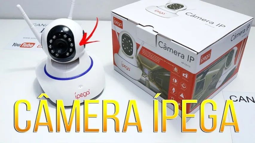 Câmera ip Wifi Kp-ca127 Visão Noturna 3 Antenas -  Ípega Care Cam - Foto 2