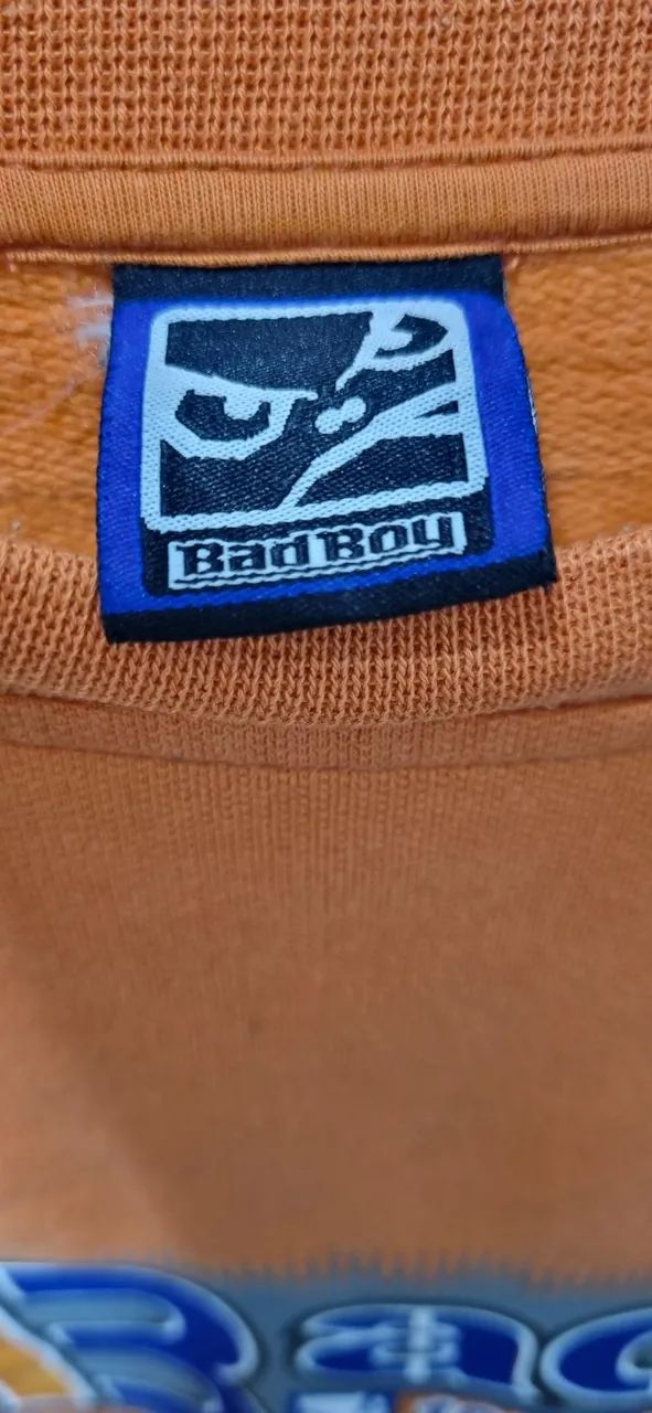Moletom Bad Boy 100% Sports - Laranja - Foto 3