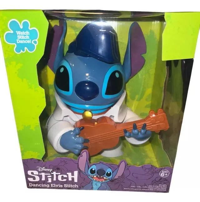 Brinquedo Stitch Elvis Disney dançante  - Foto 2