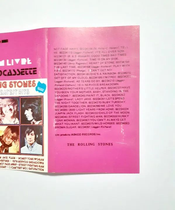 The Rolling Stones - Greatest Hits (K7)