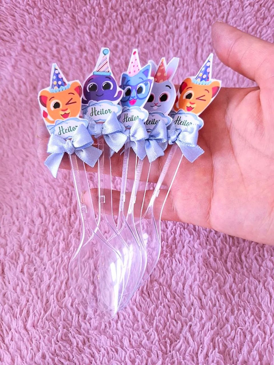  colheres personalizadas BOLOFOFOS, caixinhas e sacolinhas pra lembrancinha - Foto 2