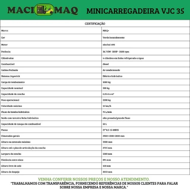 VENDO MINI CARREGADEIRA MACIMAQ - Foto 2