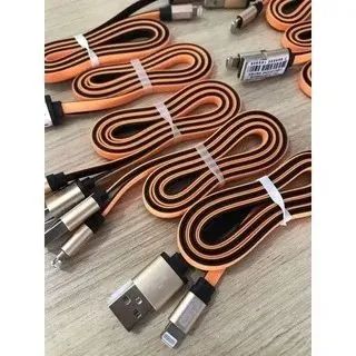 Cabo iPhone iPad iPod 1m Leve-Me Lightning para USB Flexível