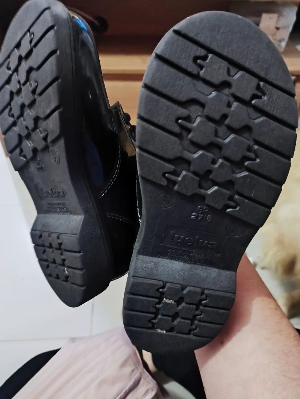 Botas infantis de couro - Ivelva