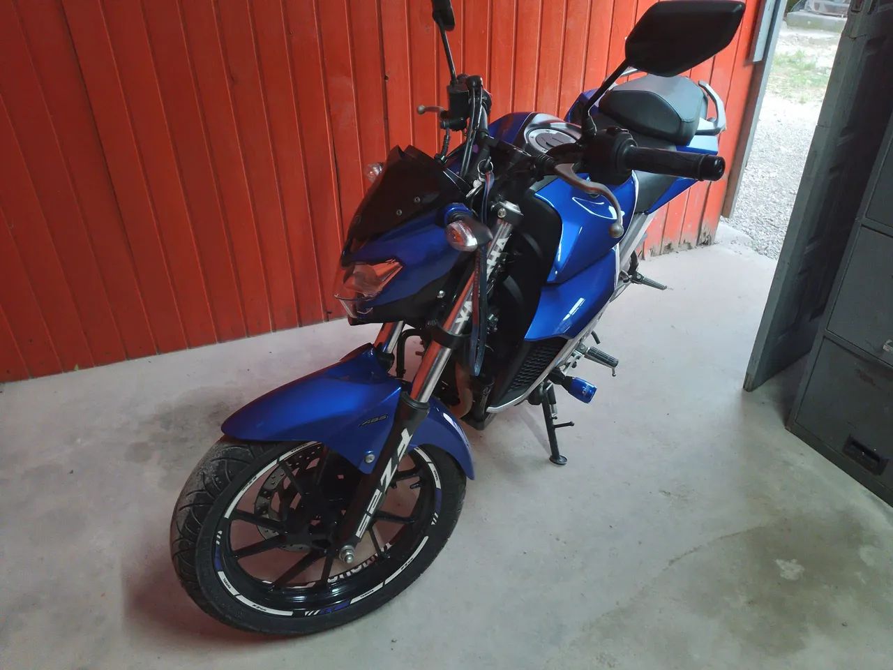 Fazer 250 2021 azul  - Foto 3