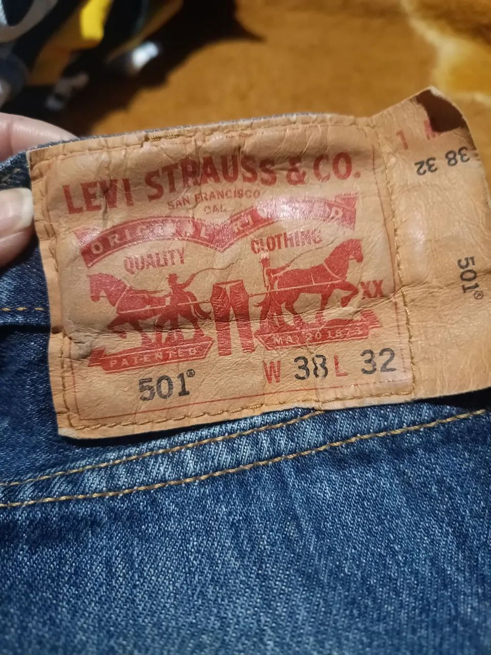 Calça Jeans Masculina Azul - Foto 3