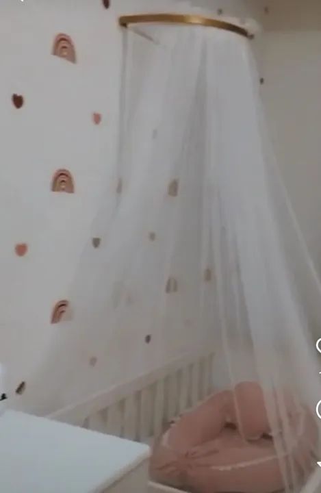 Mosquiteiro para Berço Infantil - Branco