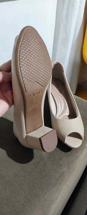 Peep Toes. Sapato feminino Nud - Beira Rio - Foto 2