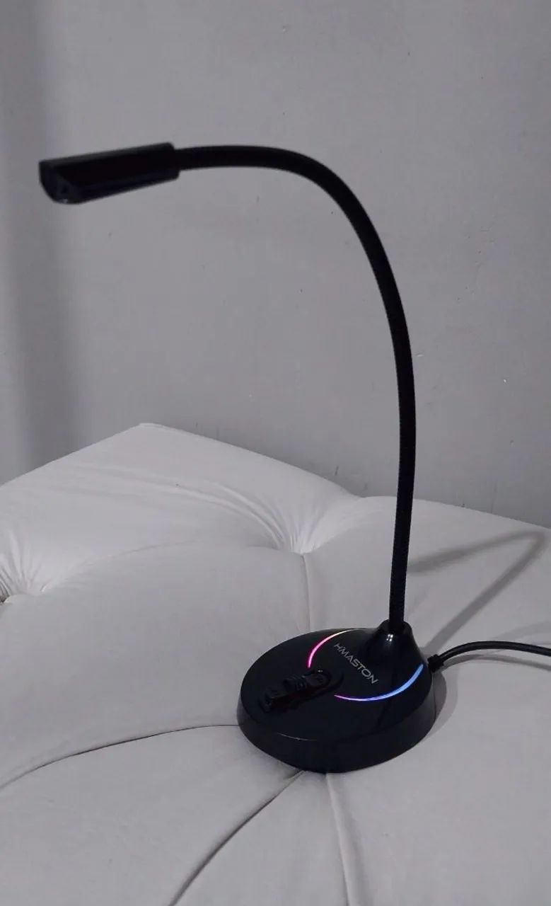 Microfone de mesa gamer original 