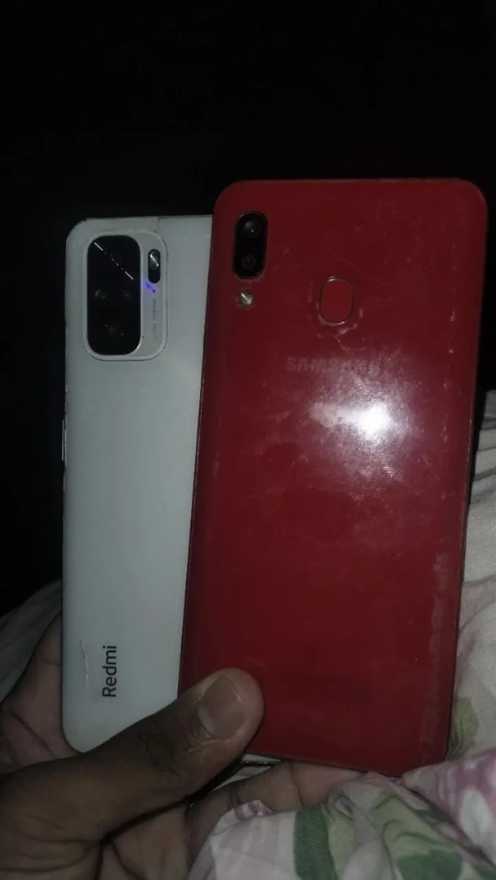 Xiaomi note 10 e Samsung A20 para retirada de peças