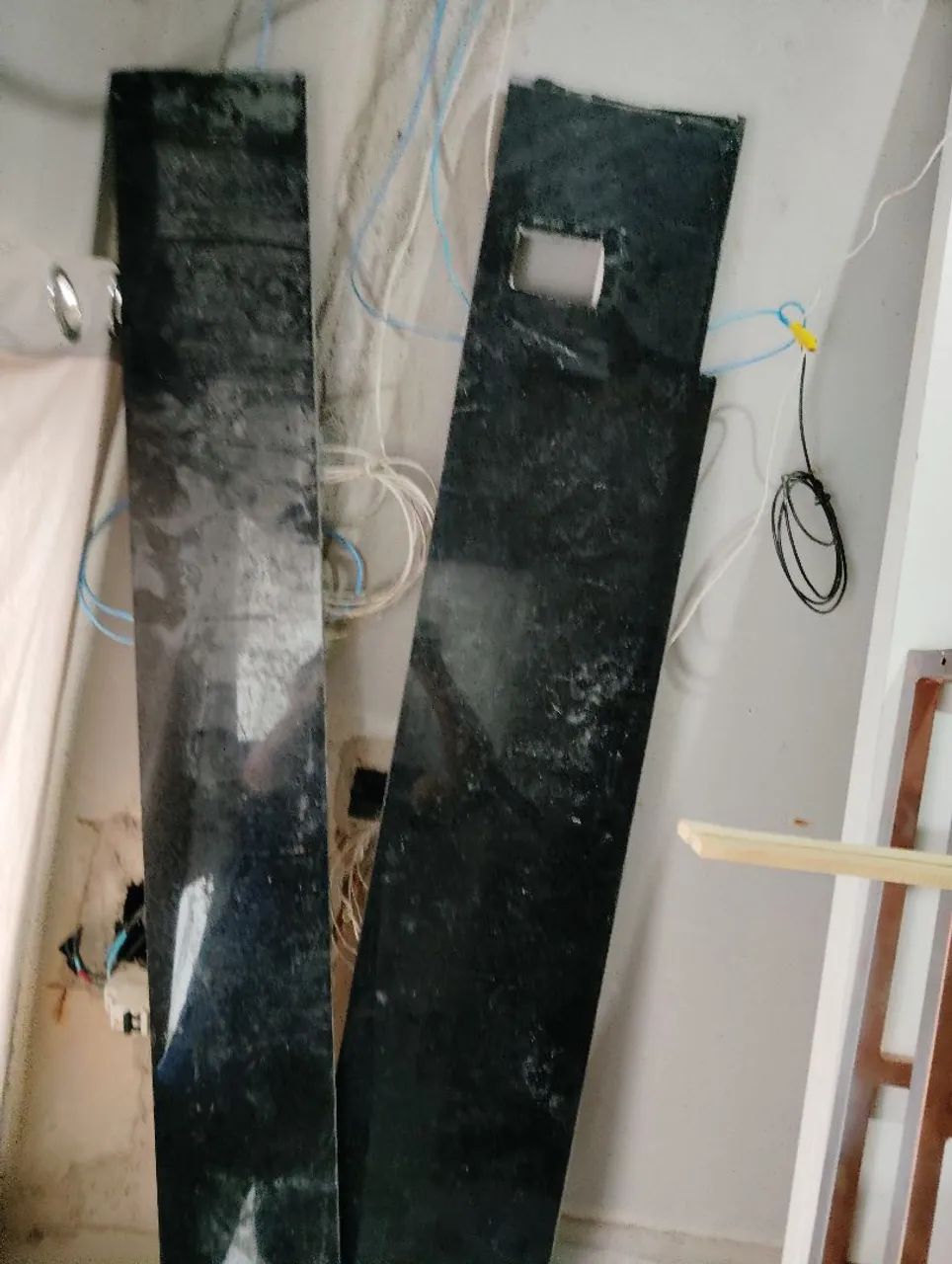 Soleiras de granito verde labrador, vários tamanhos 